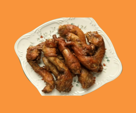 Kepala ayam+nasi+es teh